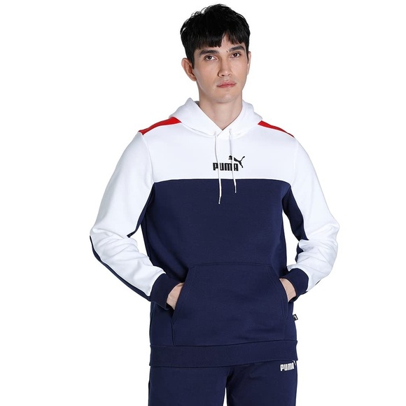 Puma Men's Cotton Hooded Neck Sweatshirt Small NWT - Picture 1 of 6